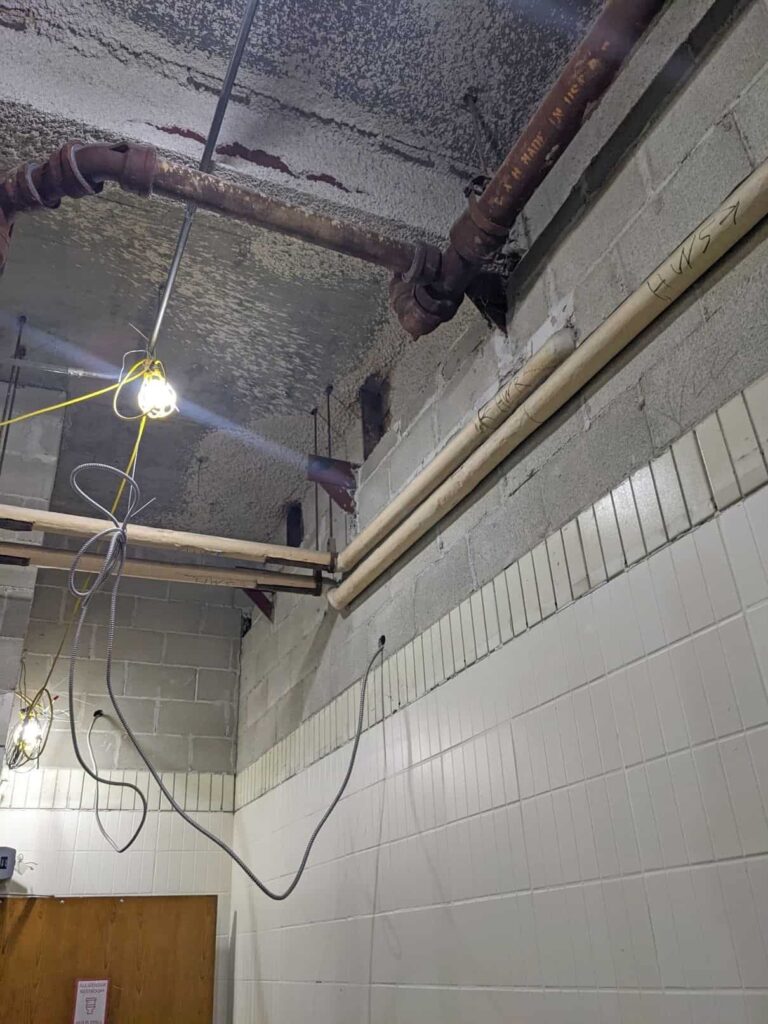 Church Basement Asbestos Abatement ∙ Reading, MA