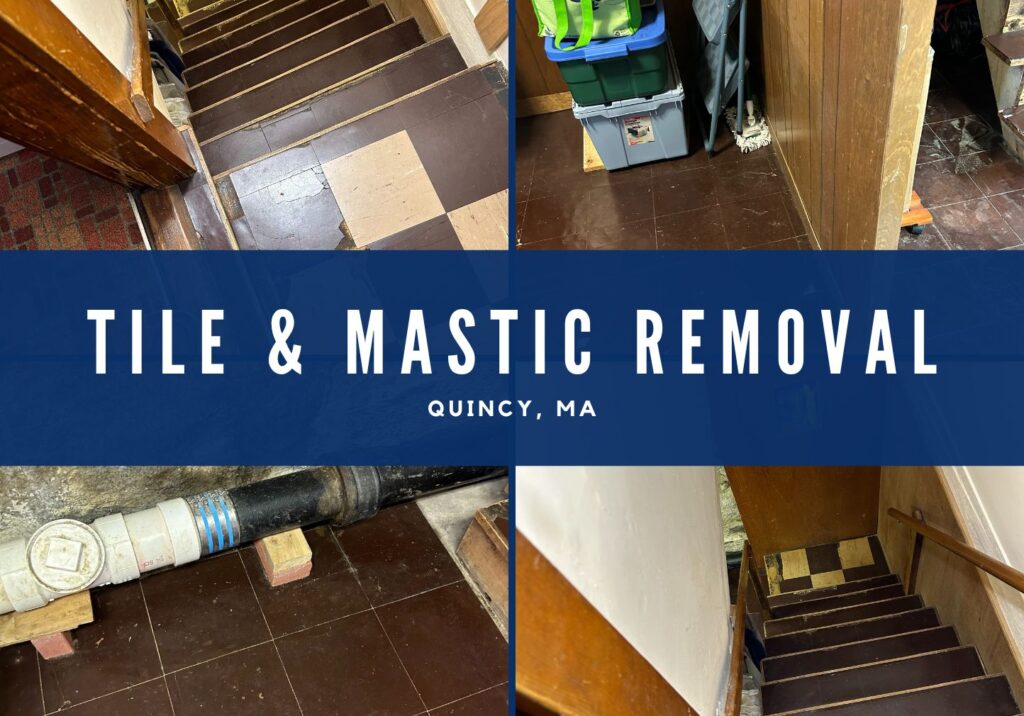 tile mastic removal quincy, Ma asbestos abatement