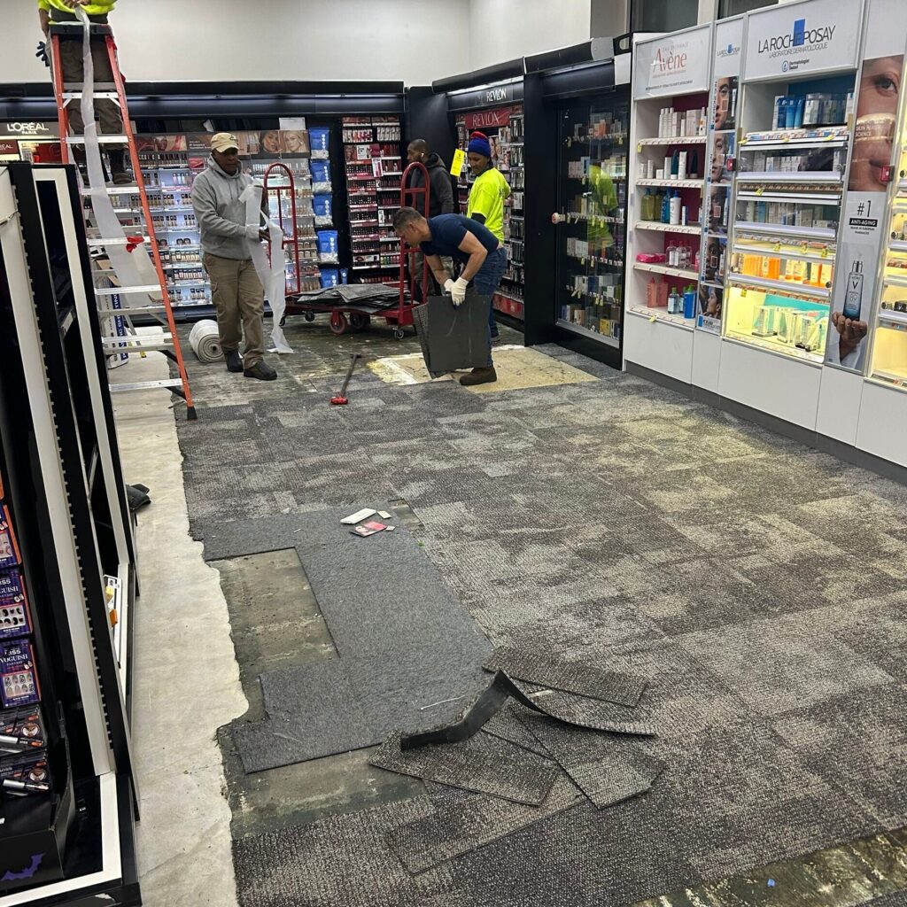 asbestos removal walpole drug store