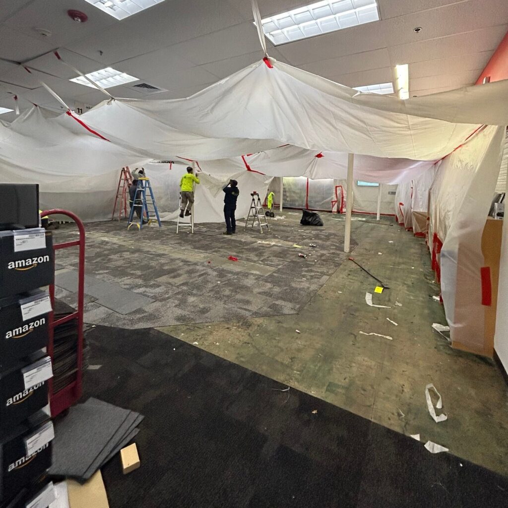 asbestos removal walpole drug store